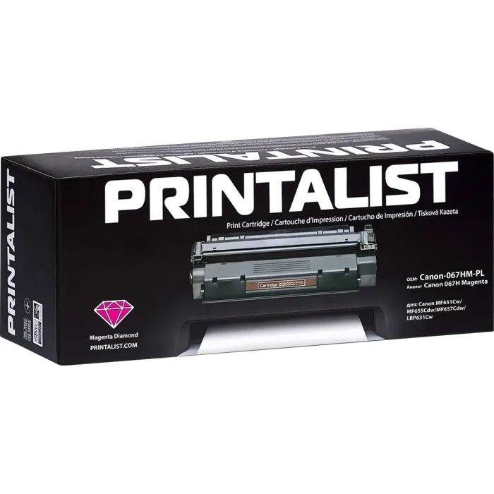 Картридж Printalist Canon 069H Yellow 5500 ст. (Canon-069HY-PL) изображение 2