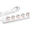 Сетевой удлинитель Panasonic X-tendia із заземленням 5 розетки, 2м (WLTB04522GR-UA)