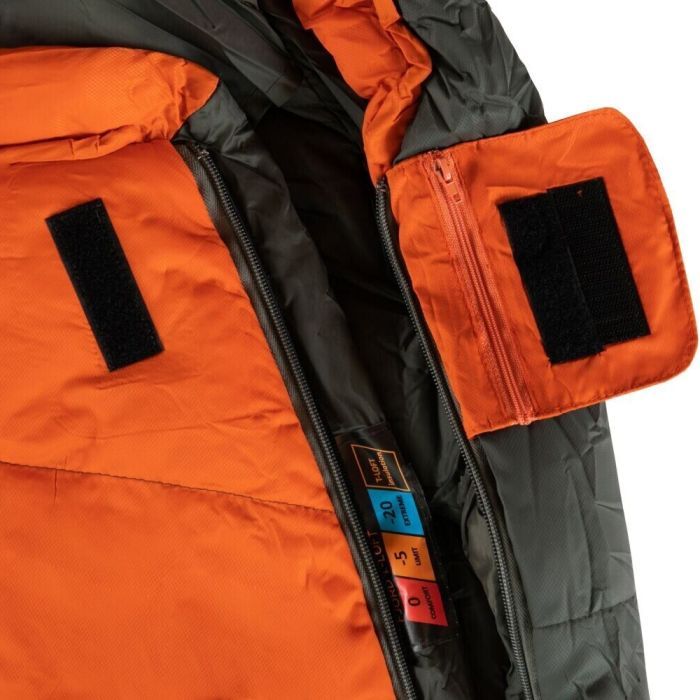 Спальный мешок Tramp Fjord Regular Orange/Grey L (UTRS-049R-L) изображение 6