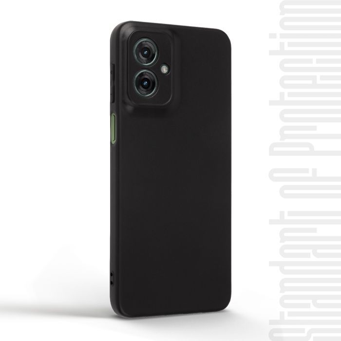 Чехол для мобильного телефона Armorstandart Matte Slim Fit Motorola G55 5G Camera cover Black (ARM81199) изображение 2