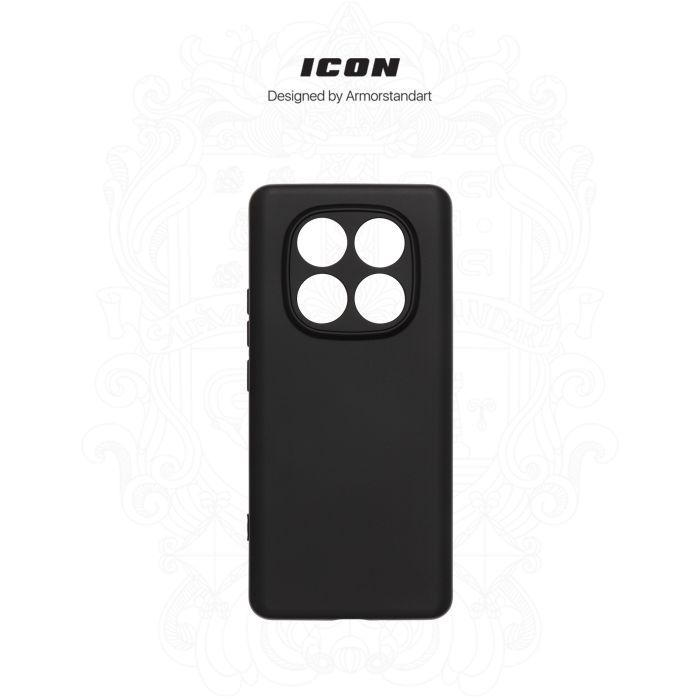 Чехол для мобильного телефона Armorstandart ICON Xiaomi Redmi Note 14 Pro 5G / Poco X7 Camera cover Black (ARM79827) изображение 3
