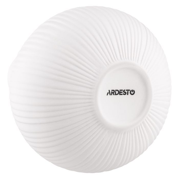 Ваза Ardesto Lucca, 13х15.5см, порцеляна, сірий (AR3802G) изображение 5