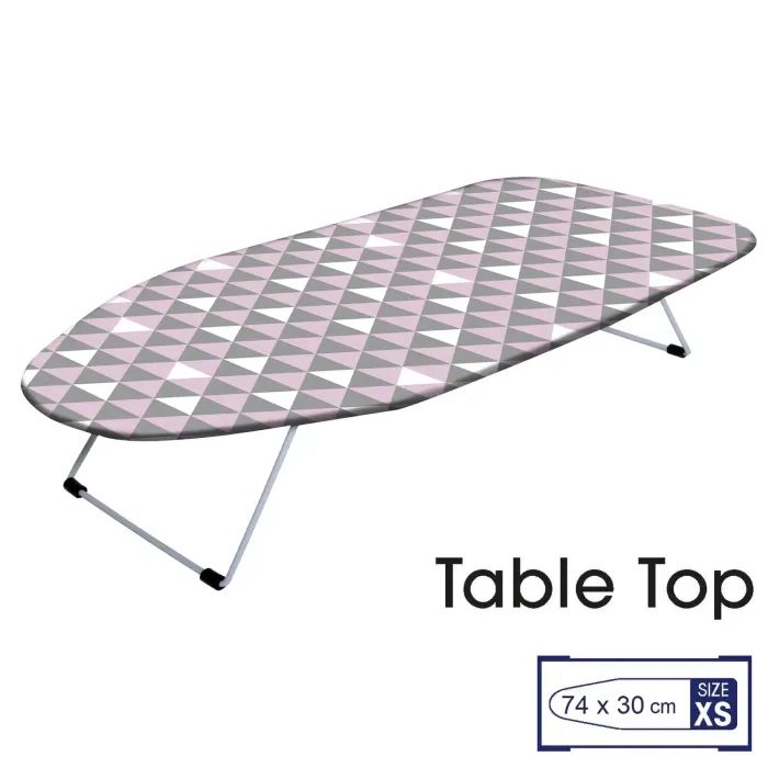 Прасувальна дошка Casa Si Table Top 73x30 White/Pink Triangle (CS95159P168) (DAS302440) зображення 2