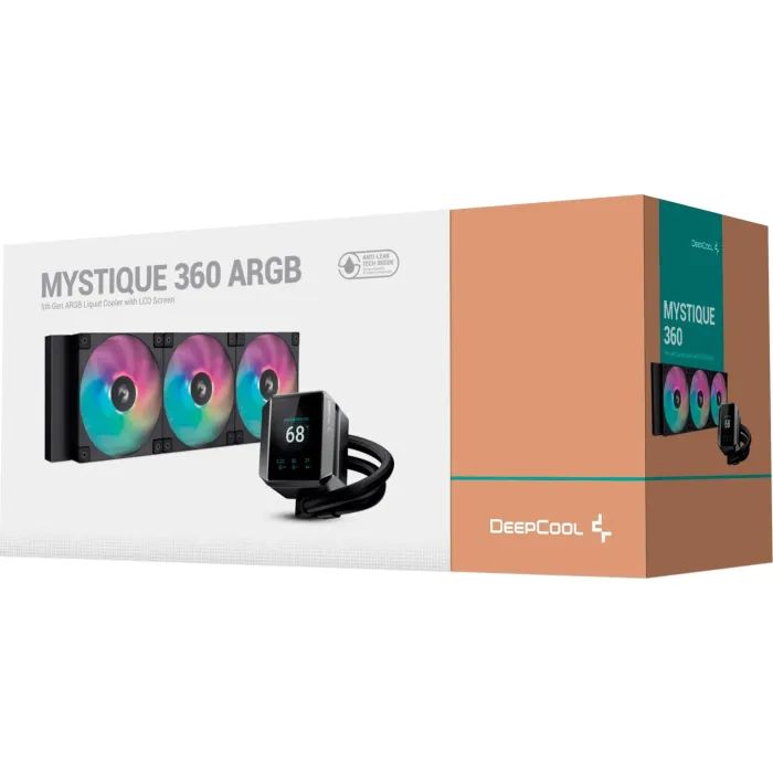 Система рідинного охолодження Deepcool Mystique 360 ARGB Black (R-LX750-BKADSNC-G-1) зображення 6