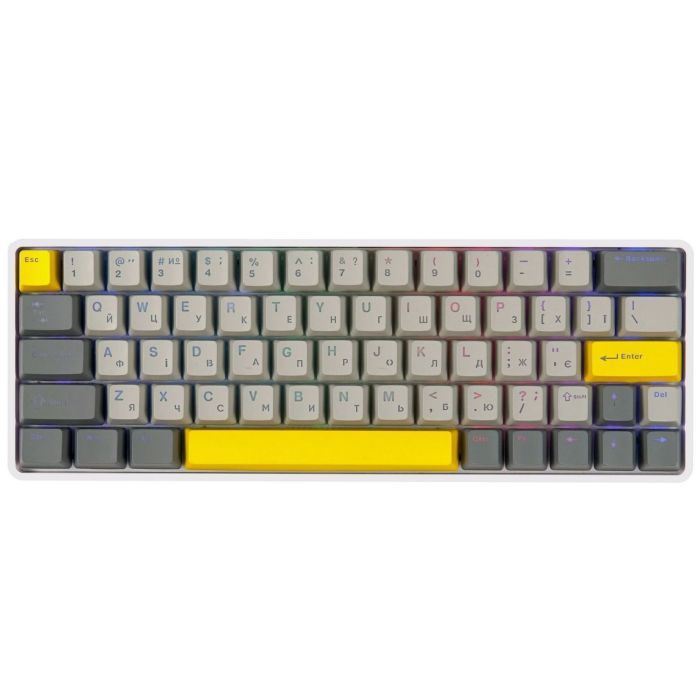 Клавиатура Epomaker EP64 60 Mulan Switch Hot-Swap RGB Wireless/Bluetooth/USB UA Black (EP64-B-M)