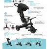 Дитячий велосипед Globber Explorer Trike 4 в 1, бірюзовий (634-105) зображення 10