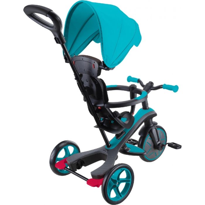 Дитячий велосипед Globber Explorer Trike 4 в 1, бірюзовий (634-105) зображення 2