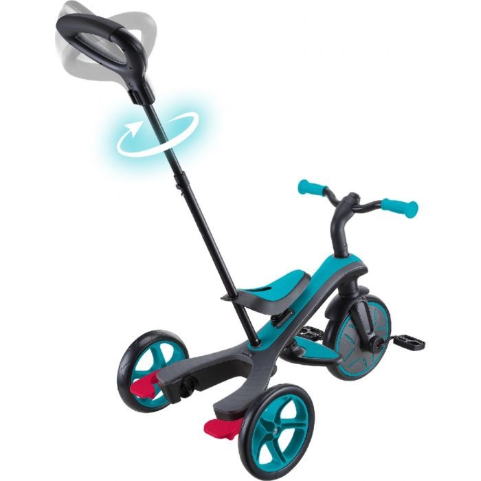 Детский велосипед Globber Explorer Trike 4 в 1, мятный (634-206) изображение 3