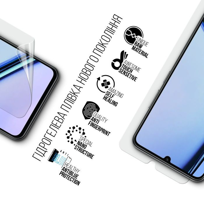 Пленка защитная Armorstandart Anti-Blue Realme Note 60X 4G (ARM83429) изображение 2