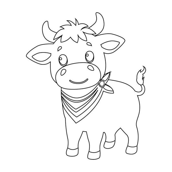 Картина по номерам ArtCraft Бичок 25х30 см (15108-AC) зображення 2