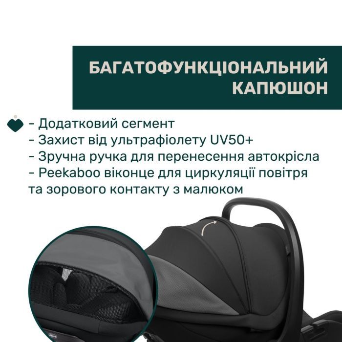 Автокресло Chicco First-Seat Recline i-Size Чорне (8058664174140) (87100.45) изображение 8