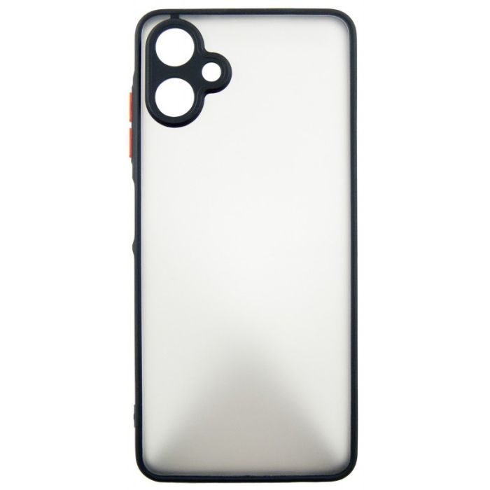 Чехол для мобильного телефона Dengos Kit Samsung Galaxy A06 case Matte + glass (Black) (DG-KM-126) изображение 2