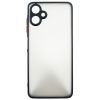 Чехол для мобильного телефона Dengos Kit Samsung Galaxy A06 case Matte + glass (Black) (DG-KM-126) изображение 2