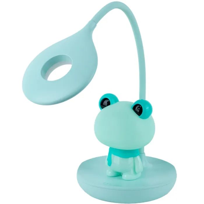 Настольная лампа Kite Froggy LED с аккумулятором, розовая (K24-492-3-2)