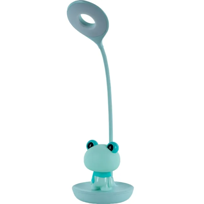 Настольная лампа Kite Froggy LED с аккумулятором, зеленая (K24-492-3-4) изображение 2