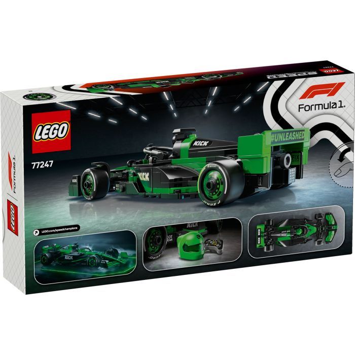 Конструктор LEGO Speed Champions Автомобиль для гонок KICK Sauber F1 Team C44 (77247) изображение 7