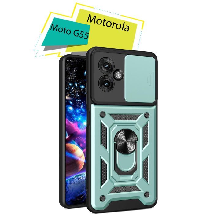 Чехол для мобильного телефона BeCover Military Motorola Moto G55 Red (713059)