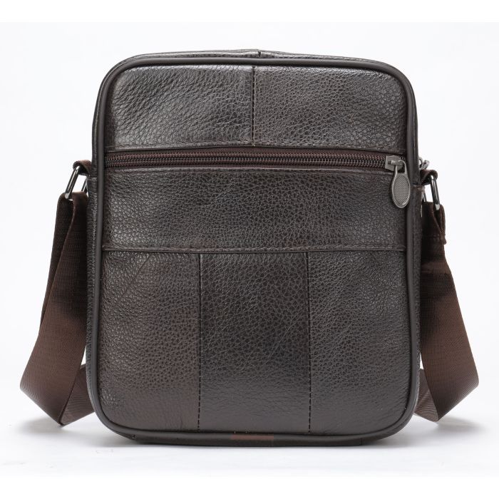 Сумка Vintage Кожаная Коричневая (20346) изображение 2