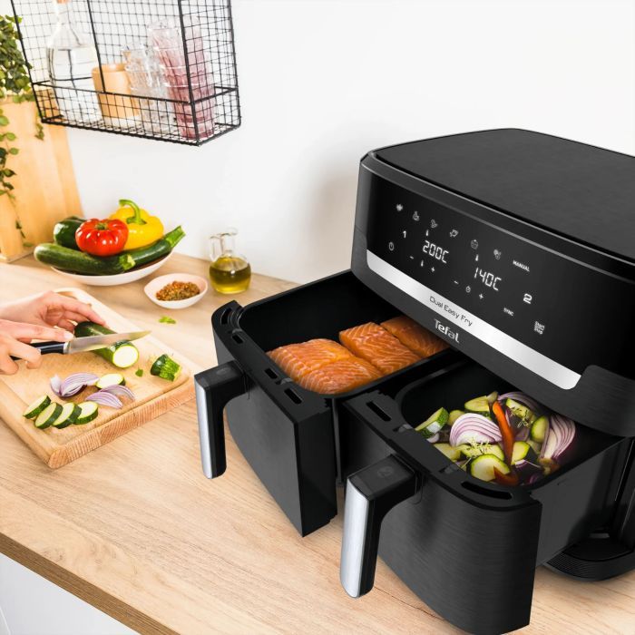 Мультипечь Tefal Dual Easy Fry XXL (EY9428E0) изображение 6