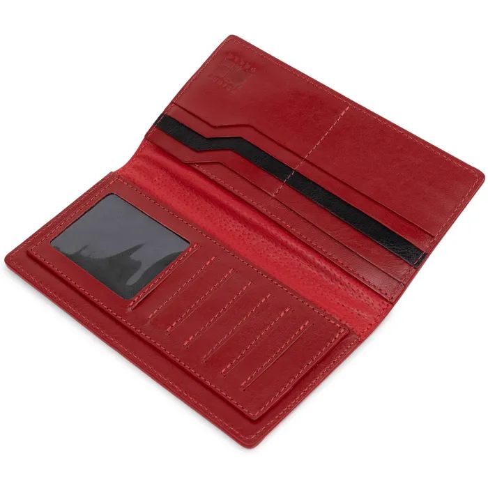 Портмоне Grande Pelle Шкіряне Червоне (11514) зображення 3