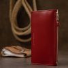 Портмоне Grande Pelle Шкіряне Червоне (11514) зображення 6