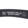 Ремень Grande Pelle Кожаный Черный (11690) изображение 6