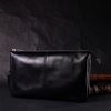 Сумка Grande Pelle Из натуральной кожи Черная (11657) изображение 12