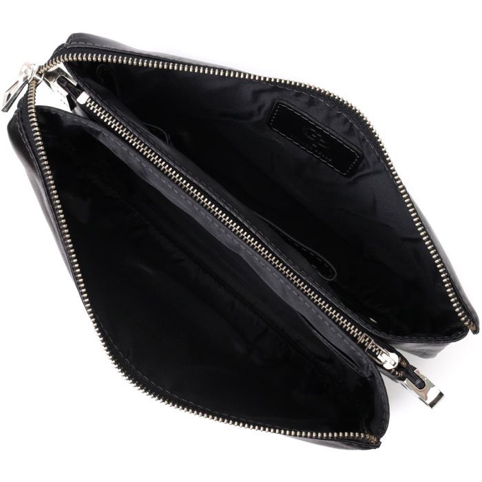 Сумка Grande Pelle Из натуральной кожи Черная (11657) изображение 7