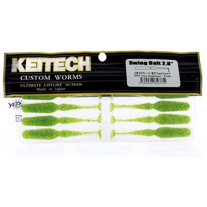 Силікон рибальський Keitech Swing Bait 2.8" (8 шт/уп) EA03 Grape (1551.14.92) зображення 2