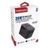 Зарядний пристрій Promate tripmate-36w.black зображення 2