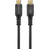 Дата кабель USB-C to USB-C powerbolt240-2m.black Promate (powerbolt240-2m.black)