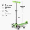 Самокат Micro Mini Deluxe Glow LED Крижаний лайм (MMD216) зображення 7