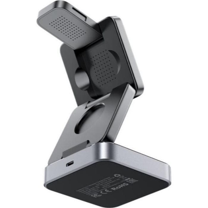 Зарядное устройство Acefast Wireless QI 3in1 15W E20 (6974316283478) изображение 2