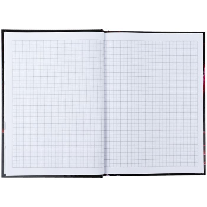 Книга записная Axent Maroon fleur А5, 96 листов, клетка, твердая обложка (8459-1-A) изображение 4