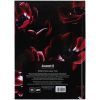 Книга записная Axent Maroon fleur А5, 96 листов, клетка, твердая обложка (8459-1-A) изображение 5