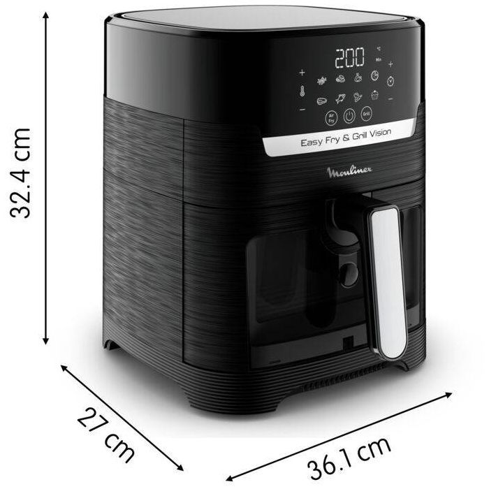 Мультипечь Moulinex Easy Fry&Grill Window (EZ506820) изображение 10