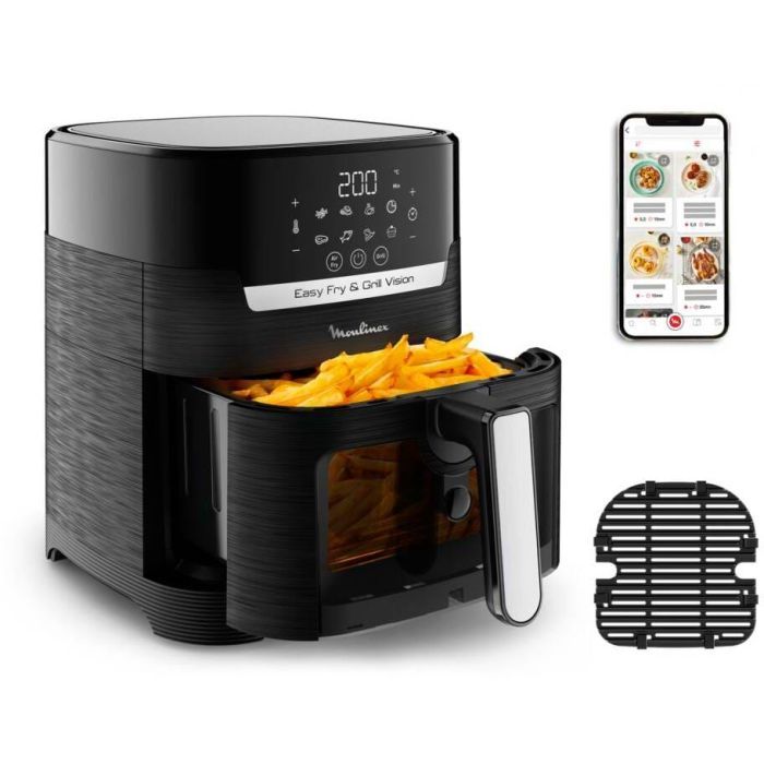 Мультипечь Moulinex Easy Fry&Grill Window (EZ506820) изображение 8