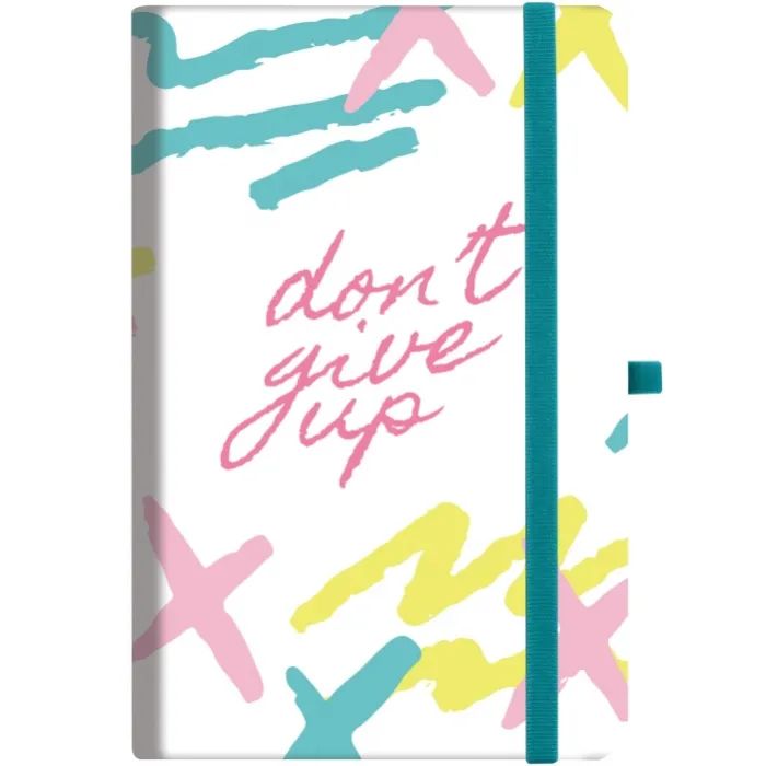 Книга записна Optima Dont give up А5 128 аркушів лінія (O20812-23)