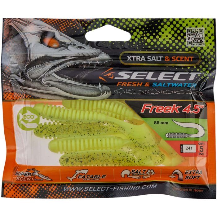 Силикон рыболовный Select Freek 4.5" col.087 (5 шт/упак) (1870.29.76) изображение 2