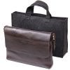 Сумка Grande Pelle Кожаная мужская Коричневая (11430) изображение 7