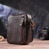 Сумка Vintage Чоловіча з натуральної шкіри Коричнева (21300) зображення 10