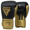 Боксерские перчатки RDX Mark Pro Sparring TRI Lira 2 Golden 12 унцій (BGM-PSTL2G-12OZ) изображение 2