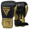 Боксерские перчатки RDX Mark Pro Sparring TRI Lira 2 Golden 12 унцій (BGM-PSTL2G-12OZ)