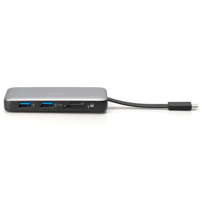 Порт-реплікатор Digitus USB-C > HDMI/2xUSB-A/USB-C/SD/MicroSD/RJ54 (DA-70914) зображення 4
