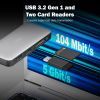Порт-реплікатор Digitus USB-C > HDMI/2xUSB-A/USB-C/SD/MicroSD/RJ54 (DA-70914) зображення 8