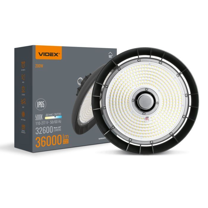 Светильник Videx 200W 5000K 36000Lm (VL-HB01-2005B) изображение 6