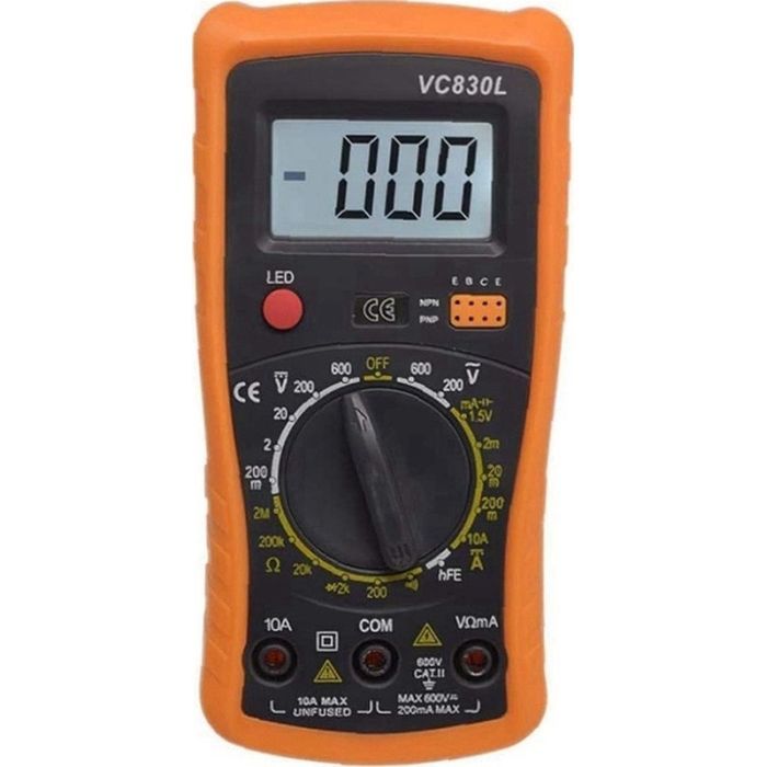 Цифровой мультиметр Victor VC830L, V, A, R, Hz (VC830L) изображение 5