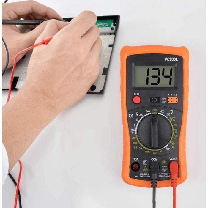 Цифровой мультиметр Victor VC830L, V, A, R, Hz (VC830L) изображение 6