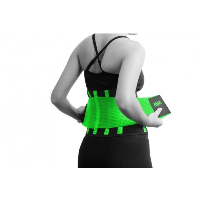 Пояс компрессионный MadMax MFA-277 Slimming belt Black/neon pink L (MFA-277-PNK_L)