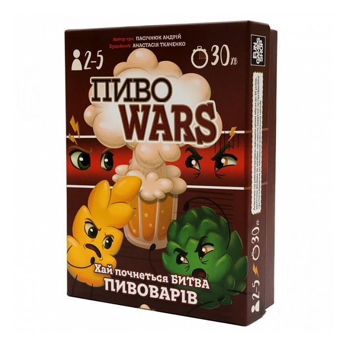 Настільна гра Fun Games Shop Пиво Wars (укр.) (FGS57)